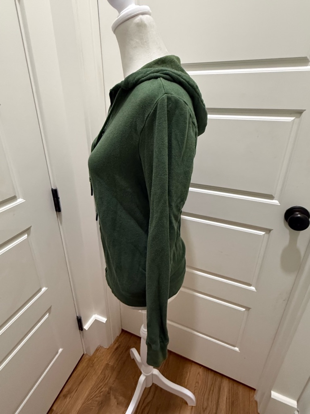 Zadig & Voltaire. Green Rock & Roll Full-Zip Hoodie. Size Small. - Picture 10 of 14